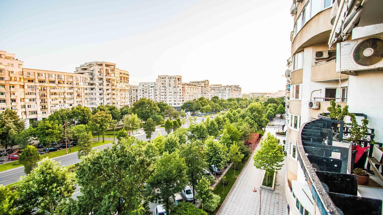 Unirii Boulevard View Apartamento Bucareste Exterior foto